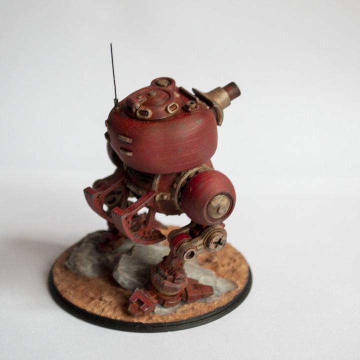 步行坦克3D打印模型