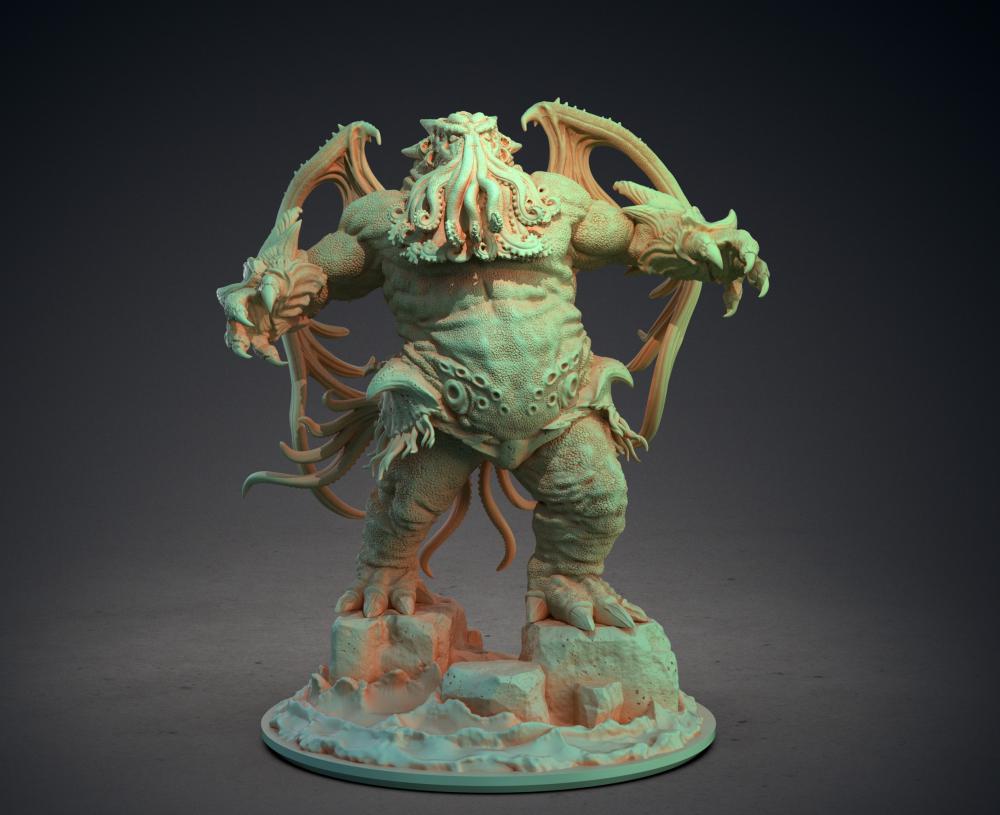 克蘇魯3D打印模型