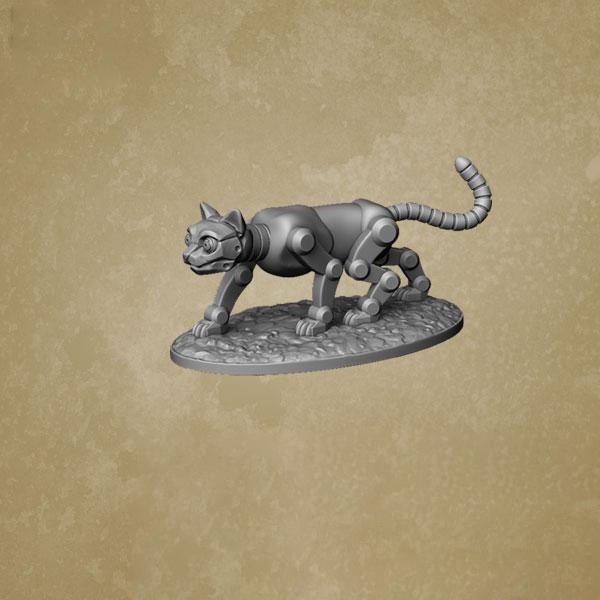 機械貓3D打印模型