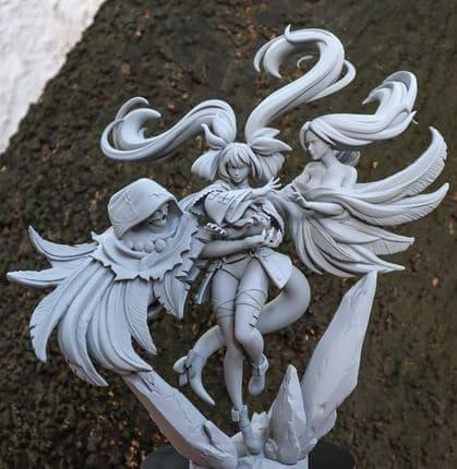 蒂姬 罪惡裝備3D打印模型