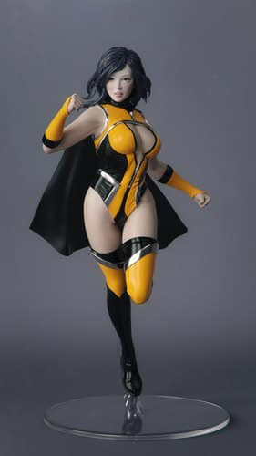 超級(jí)女英雄3D打印模型