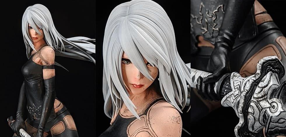 機(jī)械紀(jì)元 2A小姐姐3D打印模型