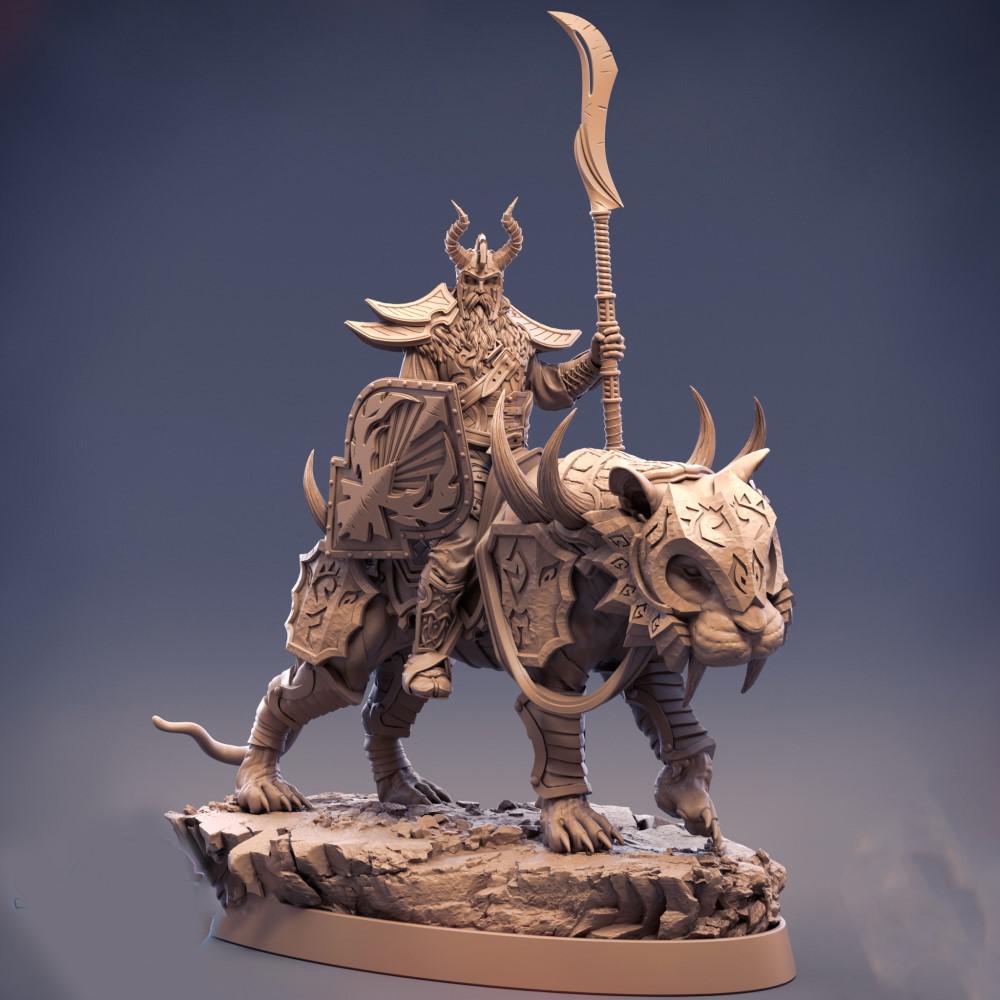 黎明系列 黑豹上戰(zhàn)士3D打印模型