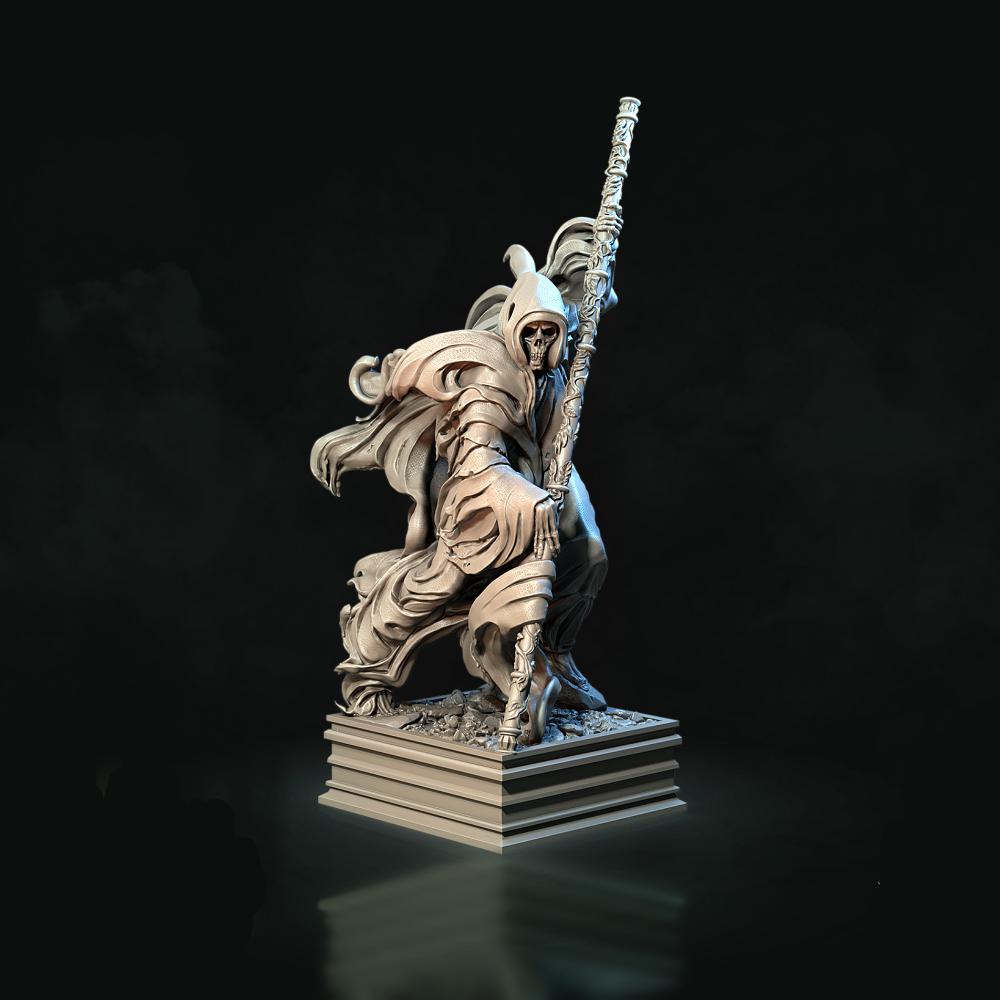 風暴之眼 骷髏3D打印模型