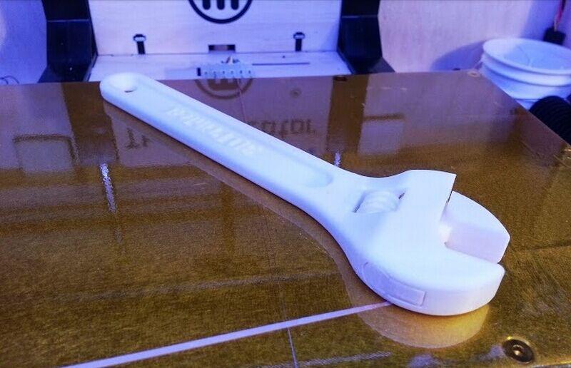 活動扳手3D打印模型