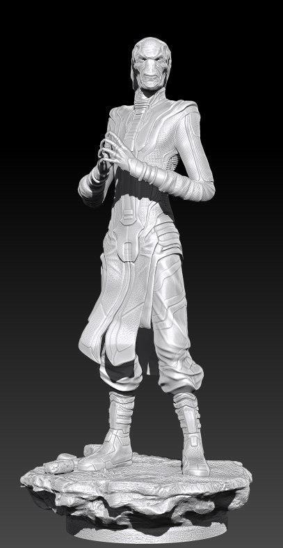 烏木喉3D打印模型