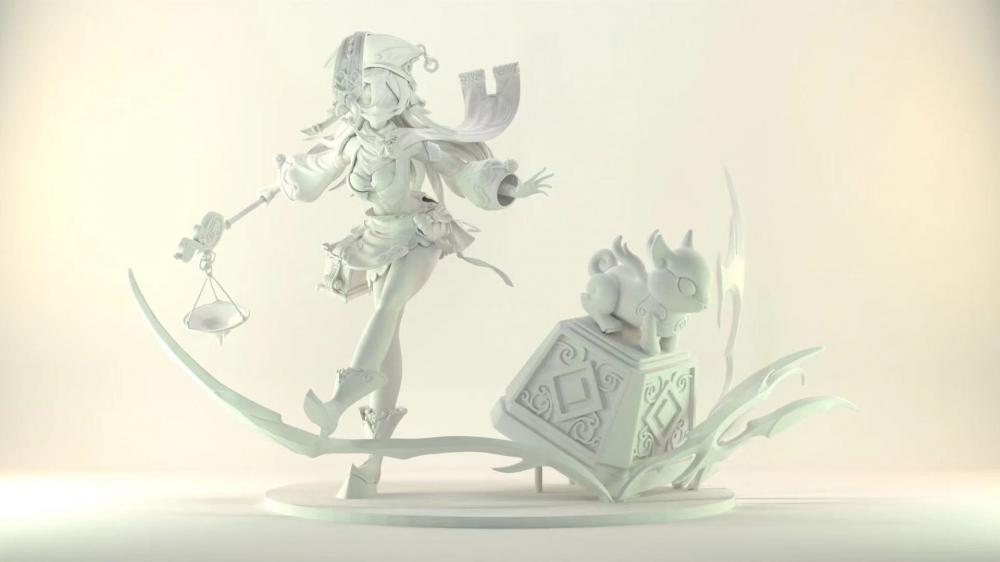 原神 煙緋3D打印模型