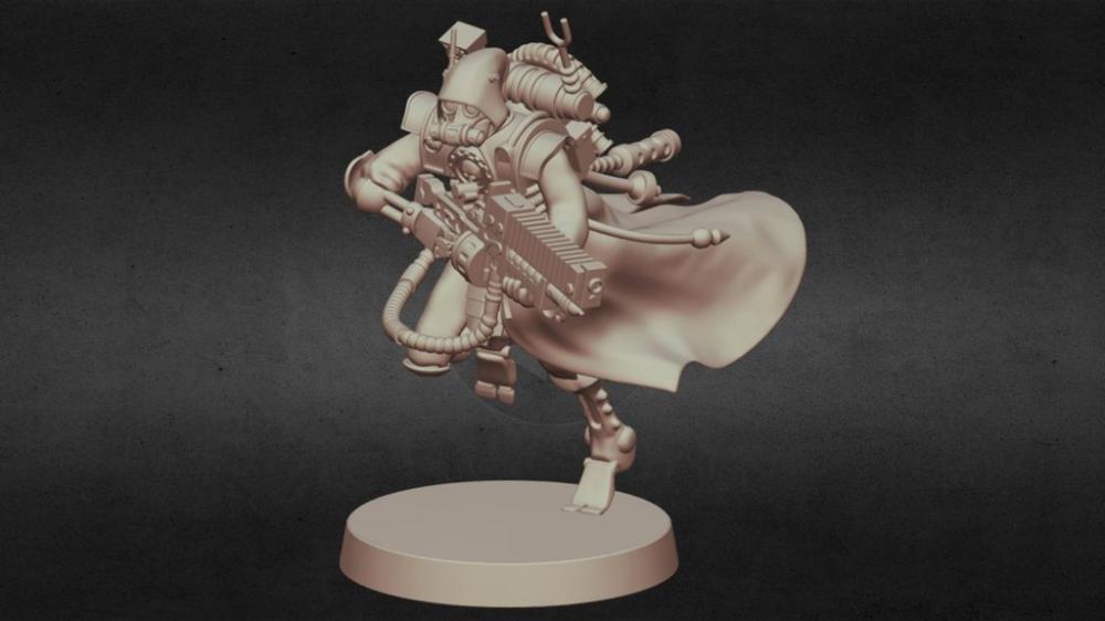 機(jī)械教游騎兵3D打印模型