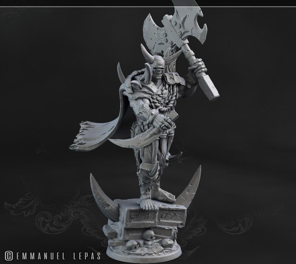 獸人將領(lǐng)3D打印模型