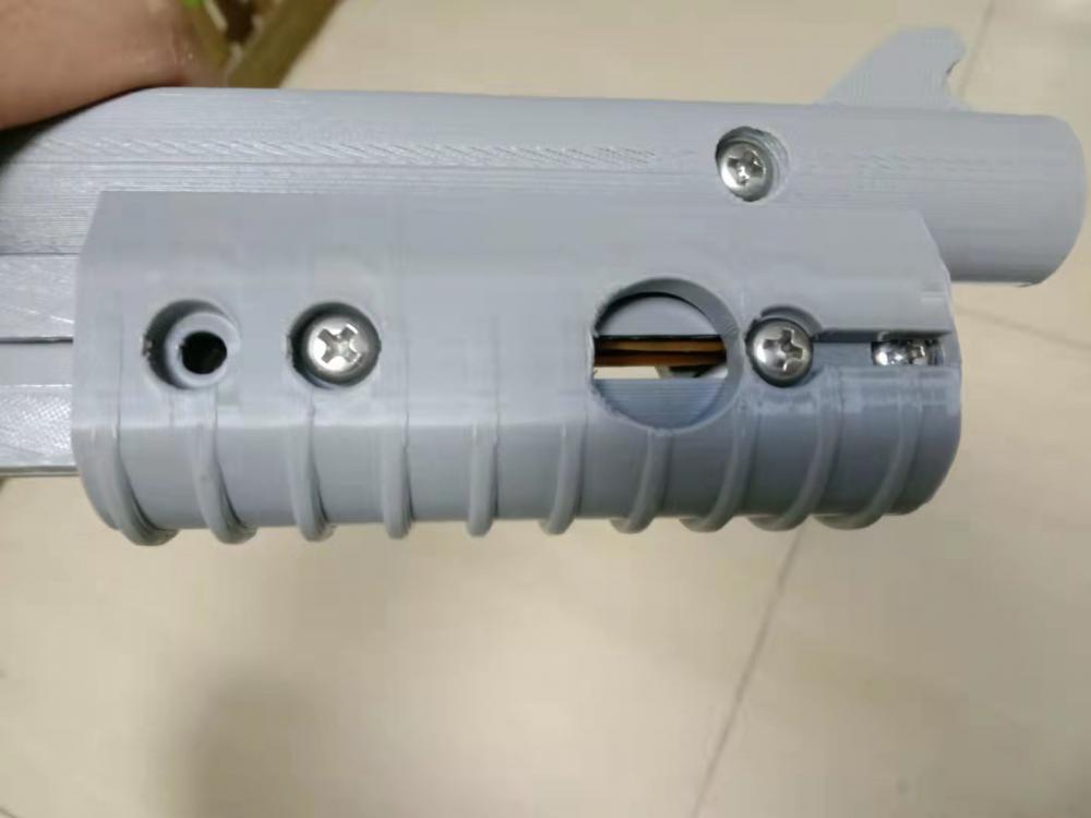 皮筋彈射器3D打印模型