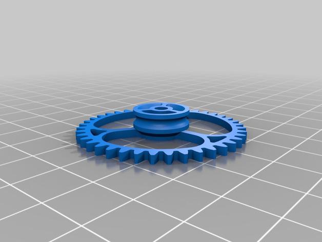 氣球動力徑向發(fā)動機3D打印模型