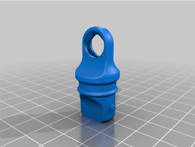 氣球動力徑向發(fā)動機3D打印模型