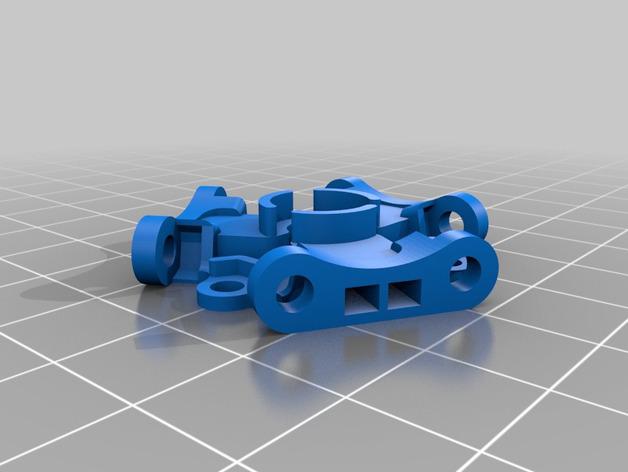 氣球動力徑向發(fā)動機3D打印模型