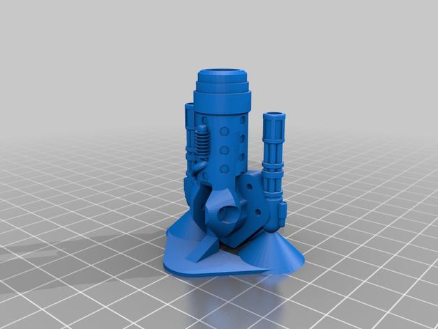 超載雞(阿吉)3D打印模型