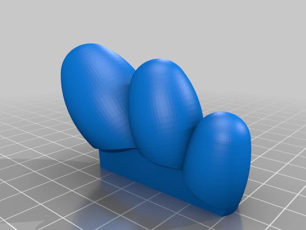 超載雞(阿吉)3D打印模型