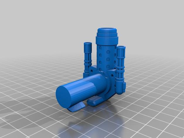 超載雞(阿吉)3D打印模型