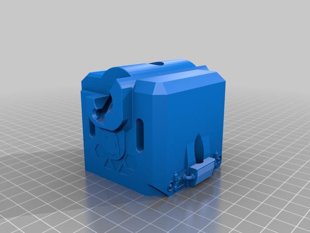 超載雞(阿吉)3D打印模型