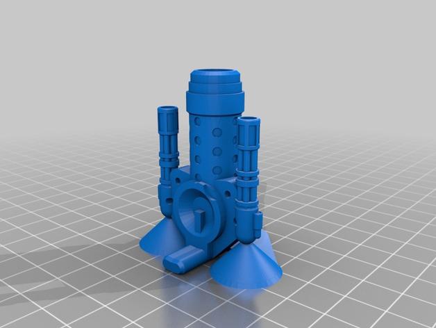 超載雞(阿吉)3D打印模型