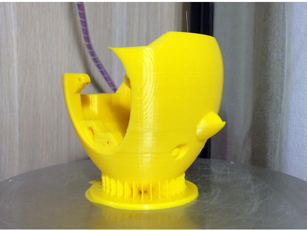 超載雞(阿吉)3D打印模型