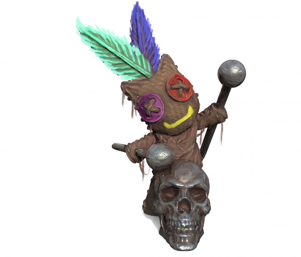 木偶戲系列 小木偶們3D打印模型