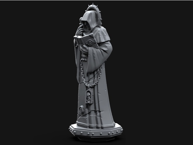 戰(zhàn)錘40k風(fēng)格雕像3D打印模型