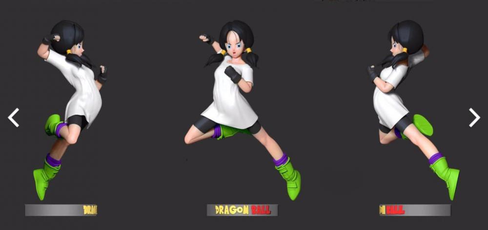 龍珠 比迪麗3D打印模型