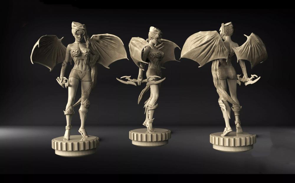 戰(zhàn)斗天使3D打印模型