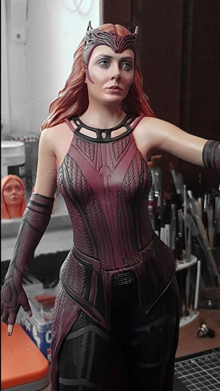 緋紅女巫 旺達(dá)3D打印模型