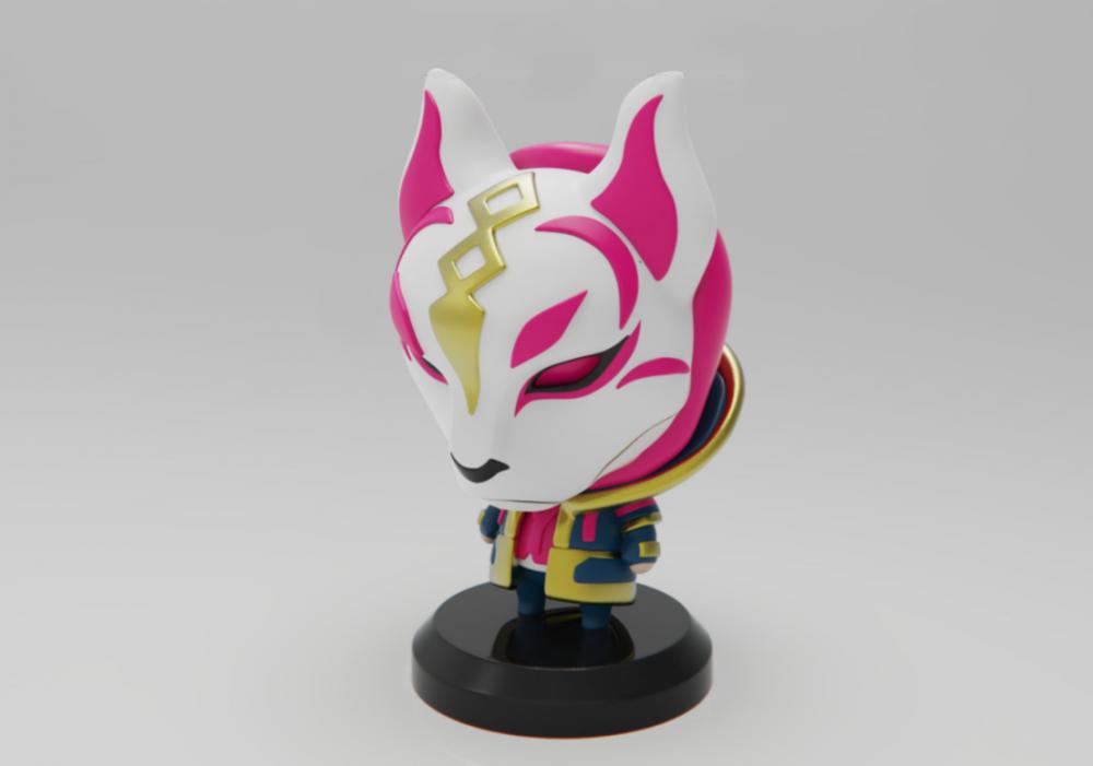 堡壘之夜 天狐3D打印模型