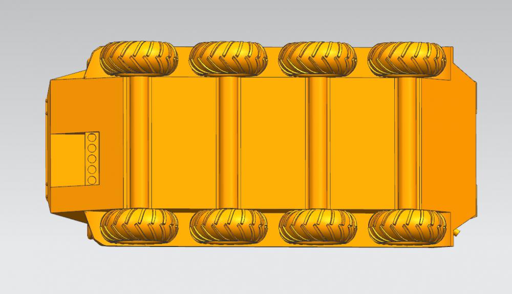 山貓8乘8全地形運兵車基本型3D打印模型