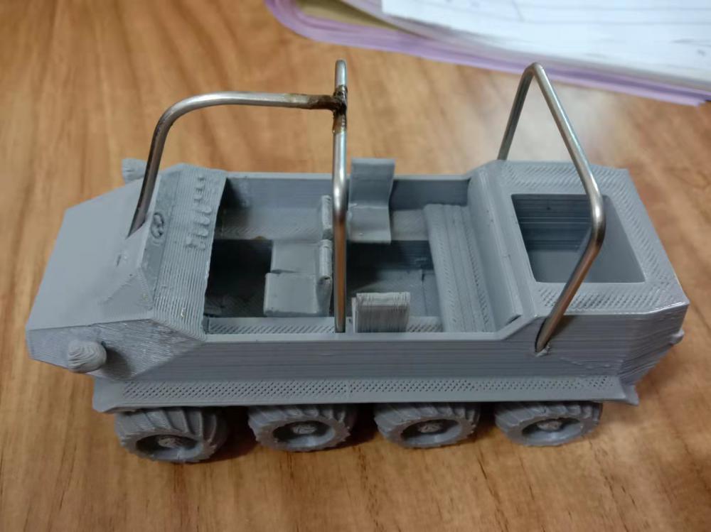 山貓8乘8全地形運兵車基本型3D打印模型