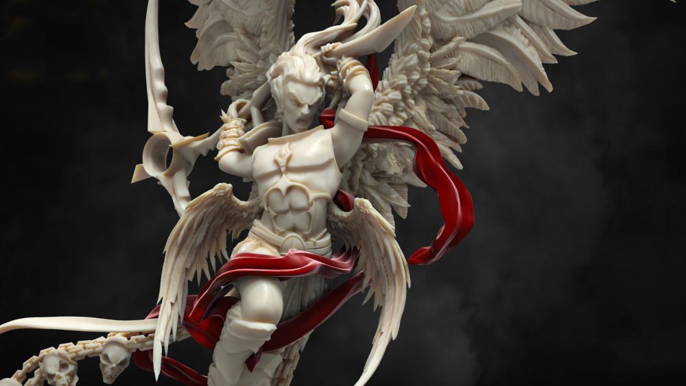 九重天天使 懲罰天使3D打印模型