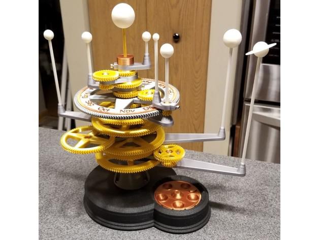 機(jī)械天文館-調(diào)諧3D打印模型