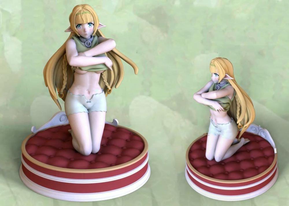 精靈族 雪拉3D打印模型