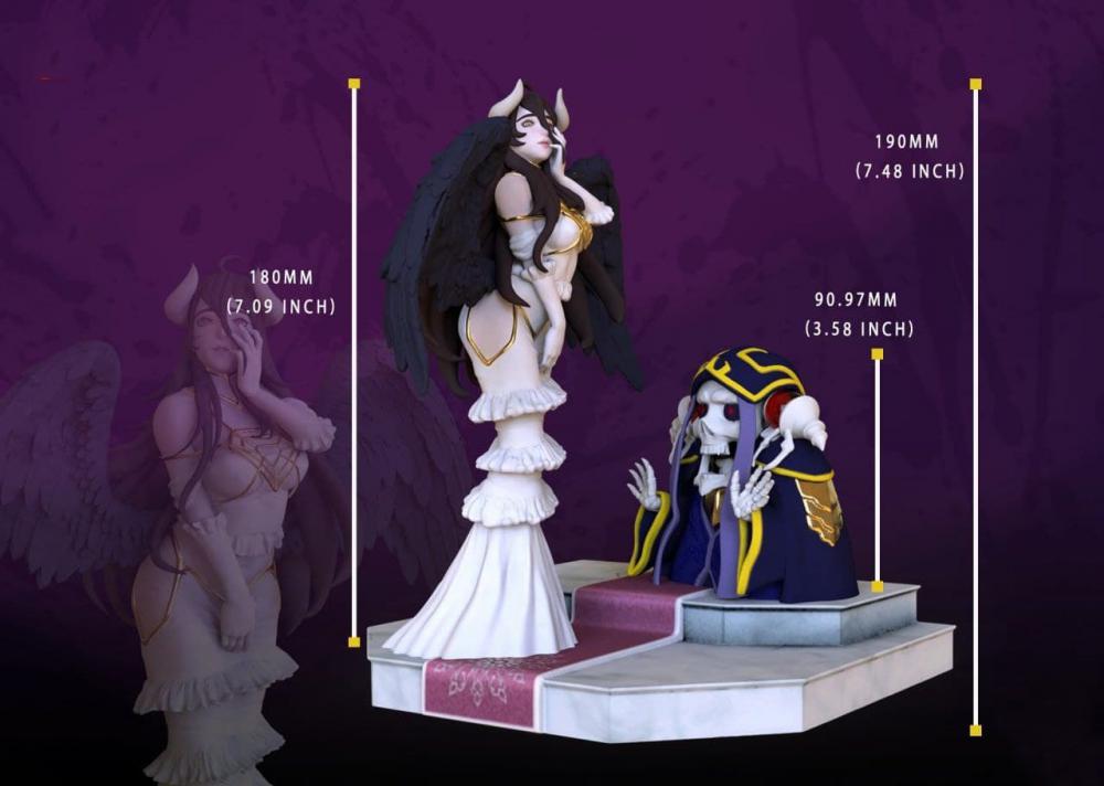 純白惡魔 雅兒貝德3D打印模型