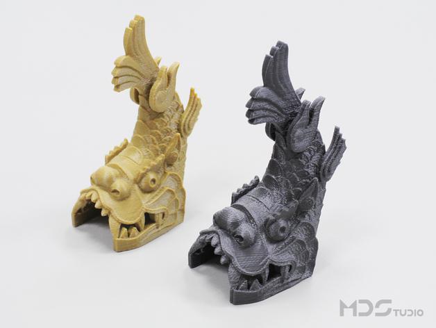 龍魚3D打印模型