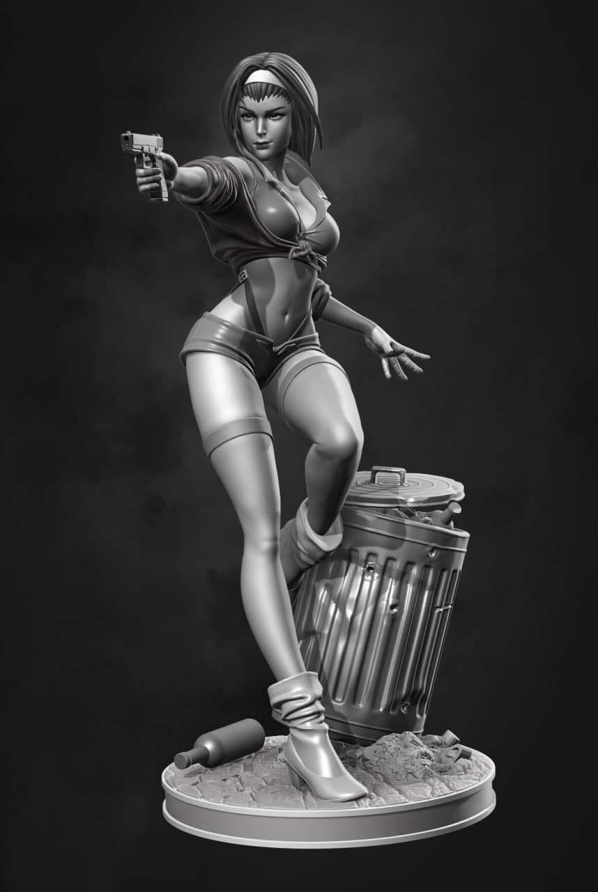 星際牛仔 菲3D打印模型