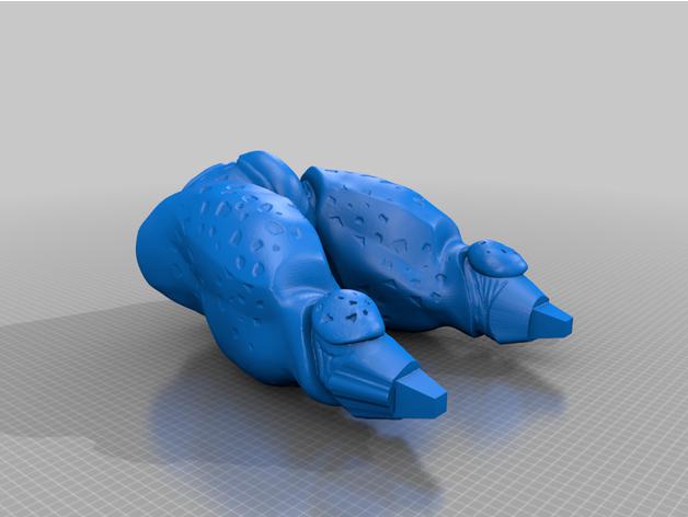 龍珠  沙魯3D打印模型