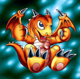 游戲王寶貝龍3D打印模型