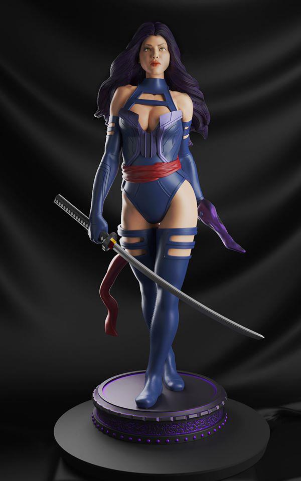 漫威 靈蝶 站姿版3D打印模型