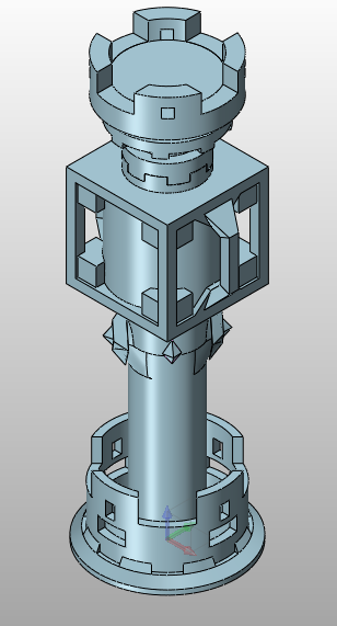原神神之心3D打印模型