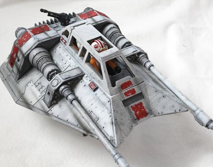  星球大戰(zhàn)飛行器3D打印模型