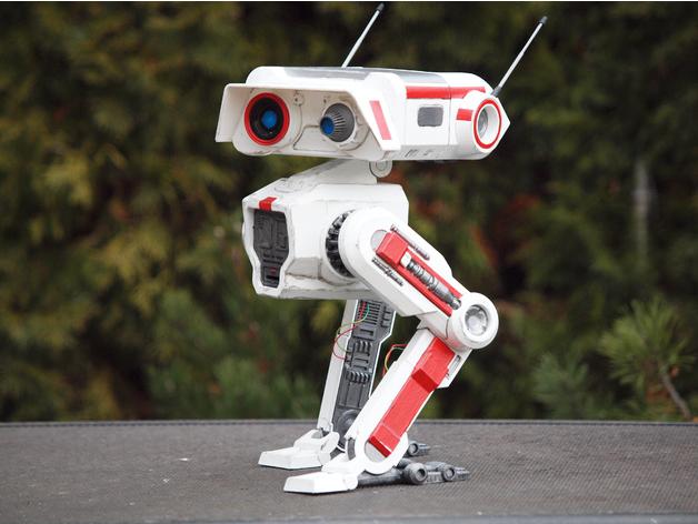 BD-1星球大戰(zhàn)絕地墮落階真人大小3D打印模型