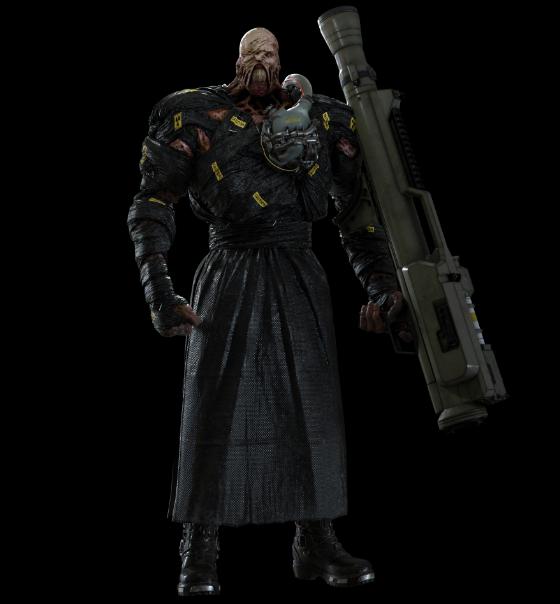 生化危機(jī)3追擊者(火箭筒)3D打印模型