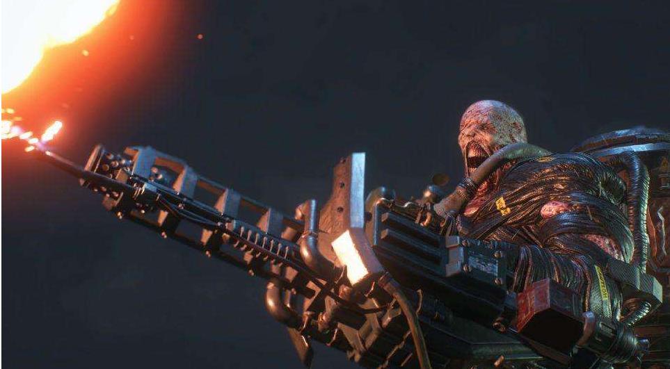 生化危機(jī)3追擊者（加特林噴火器）3D打印模型