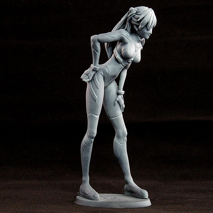 新世紀福音戰(zhàn)士 惣流·明日香·蘭格雷3D打印模型