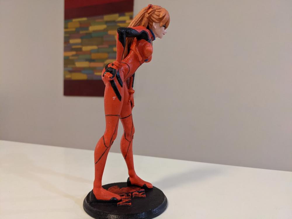 新世紀(jì)福音戰(zhàn)士 惣流·明日香·蘭格雷3D打印模型