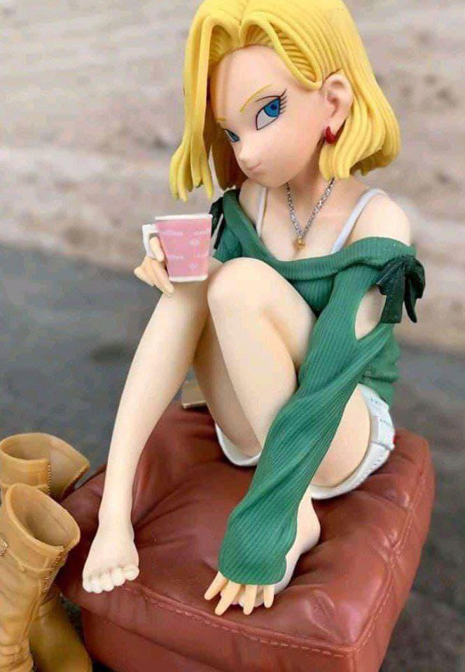 人造人18號 卡通版3D打印模型