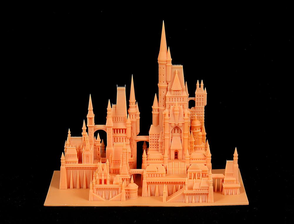中世紀(jì)幻想城堡3D打印模型