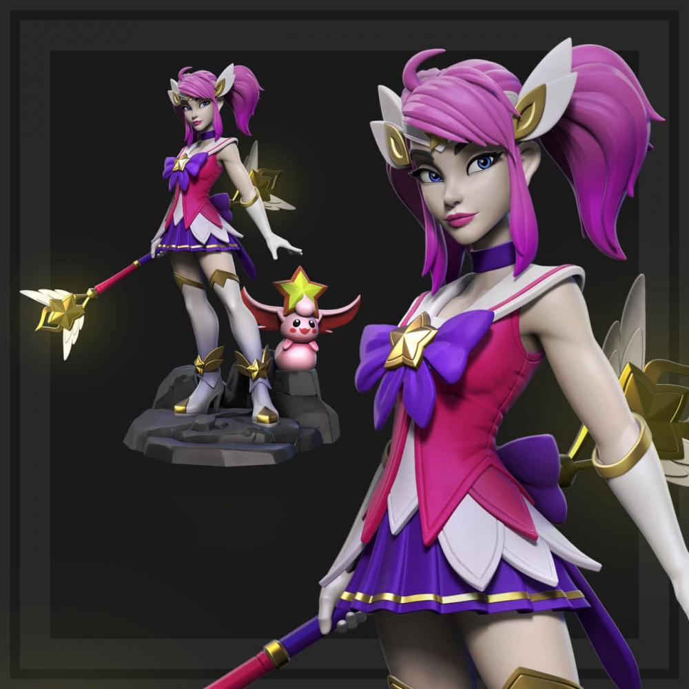 拉克絲 星之守護(hù)者3D打印模型